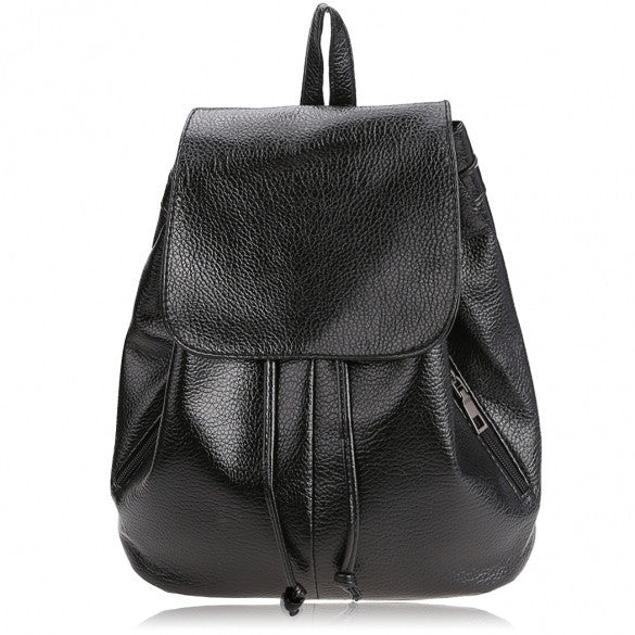 Women Small Fashion Student School Bag Synthetic Leather Schoolbag Backpack Travel Bag - Meet Yours Fashion - 2