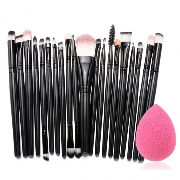 20pcs Makeup Brushes Kit Powder Foundation Eyeliner Eyeshadow Lip Brush Comestic Tool