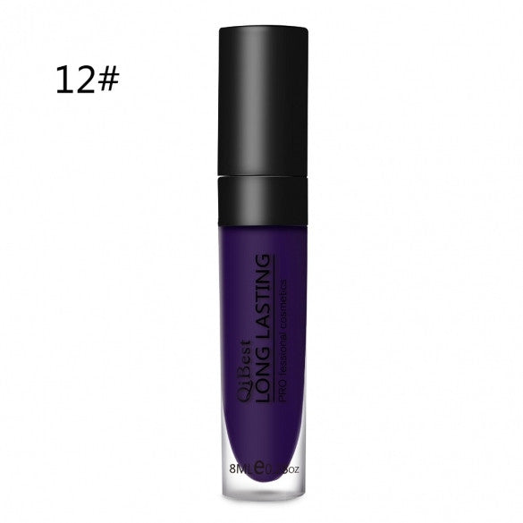 12 Colors Lip Gloss Makeup Cosmetic Waterproof Long-lasting Liquid Lip Tint