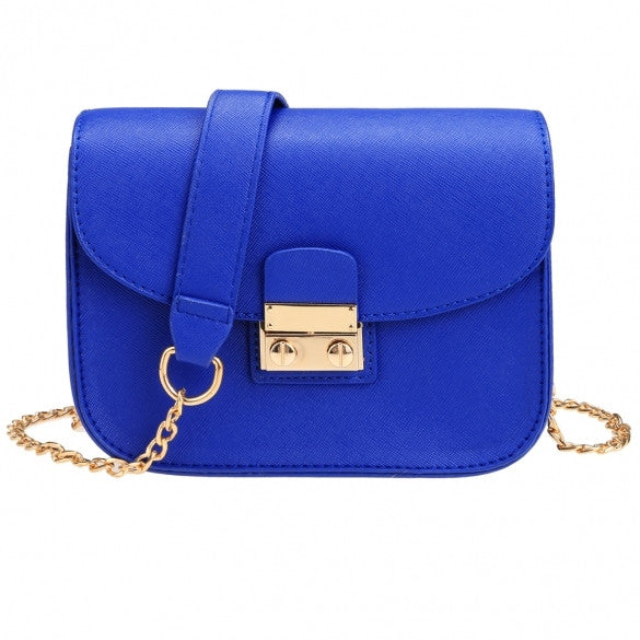 New Fashion Women Synthetic Leather Mini Chain Handbag Shoulder Bag