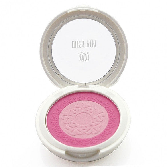 MISS YIFI Matte Makeup Double Color Blusher Cosmetic Power Palette Natural Long-Lasting