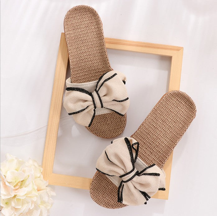 Casual Bow-knot Soft Slippers